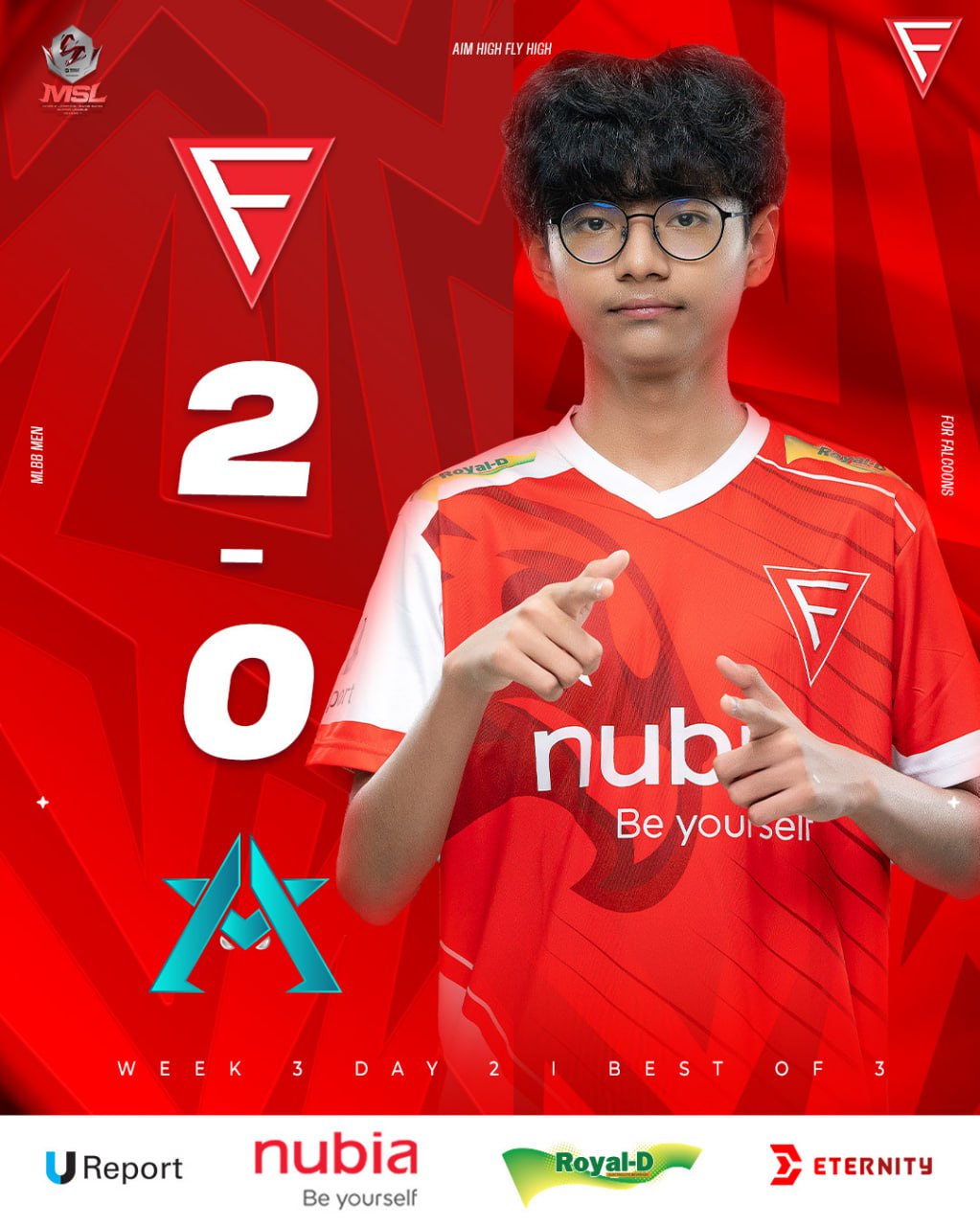 Falcon Esports 2 – 0 Actual Esports
