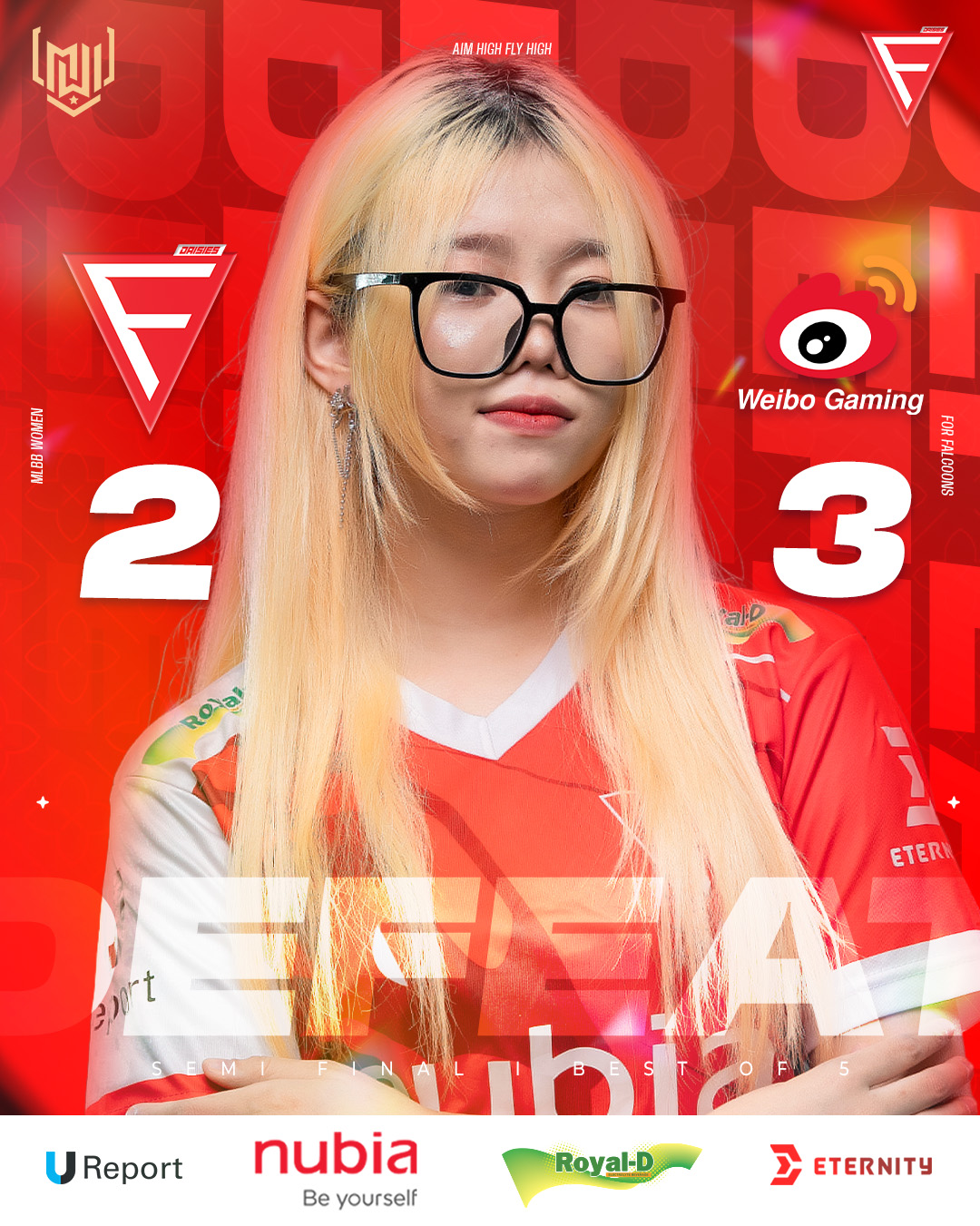 Falcon Daisies 2 – 3 Weibo Gaming