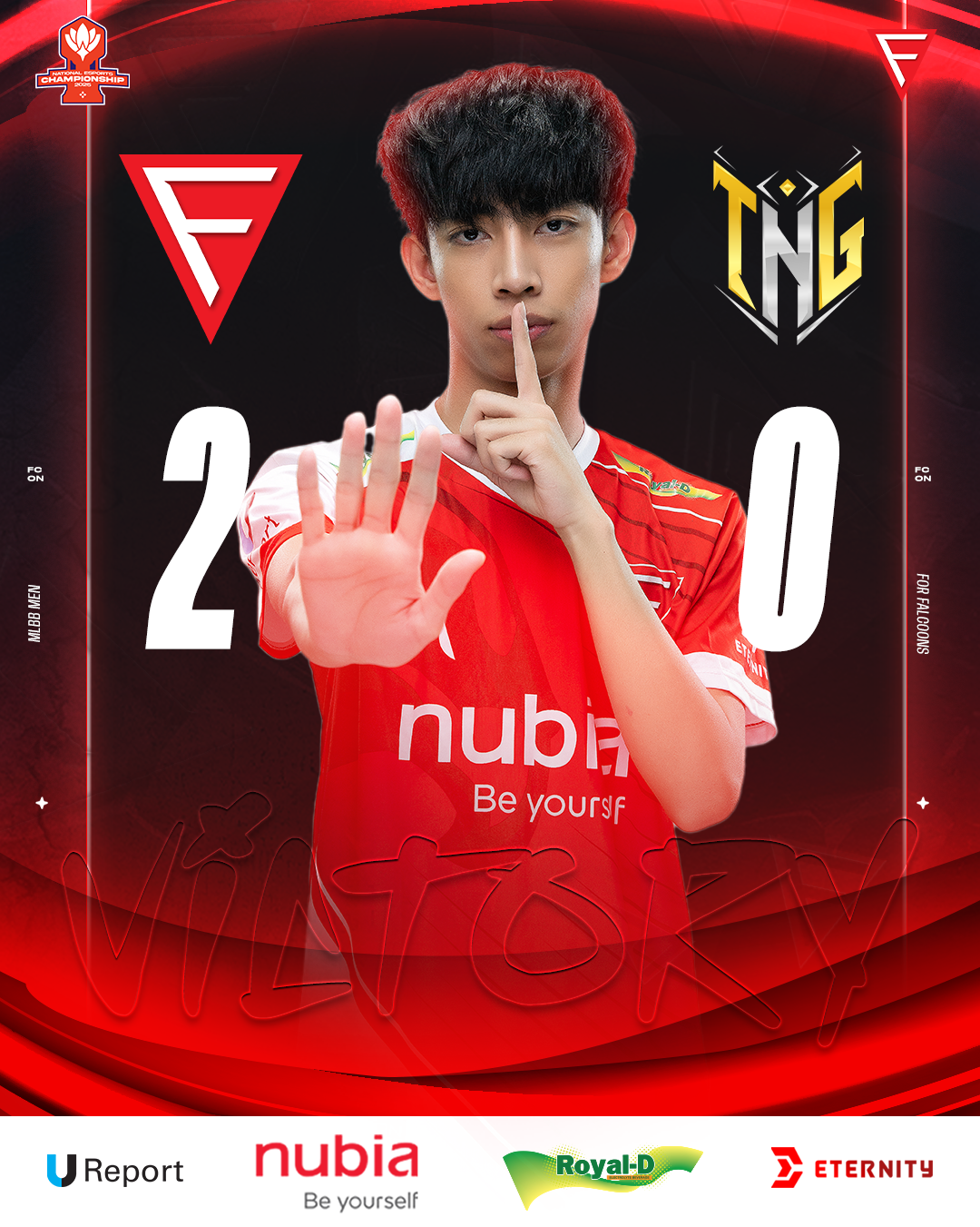 Falcon Esports 2 – 0 Generation Teenager