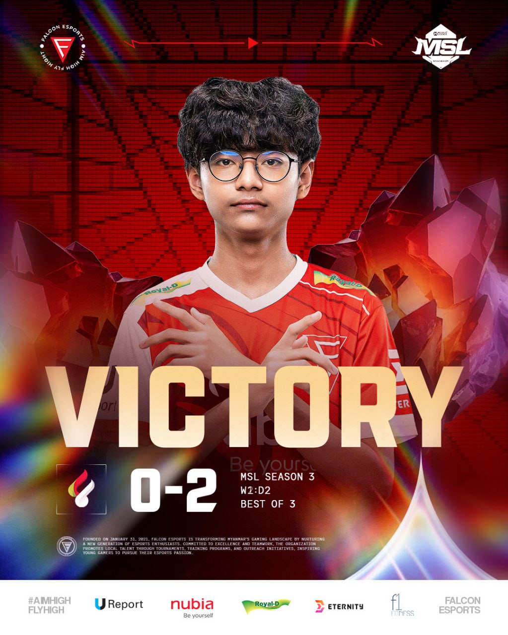 Falcon Esports 2 – 0 U Titans