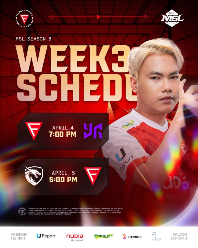 MSL MM Season 3 W3 Schedule